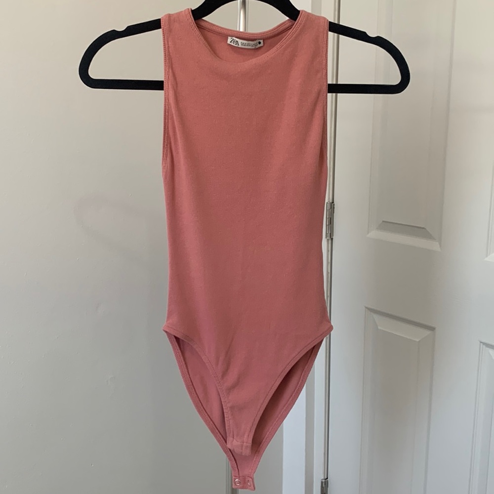 Zara Racer Back Bodysuit